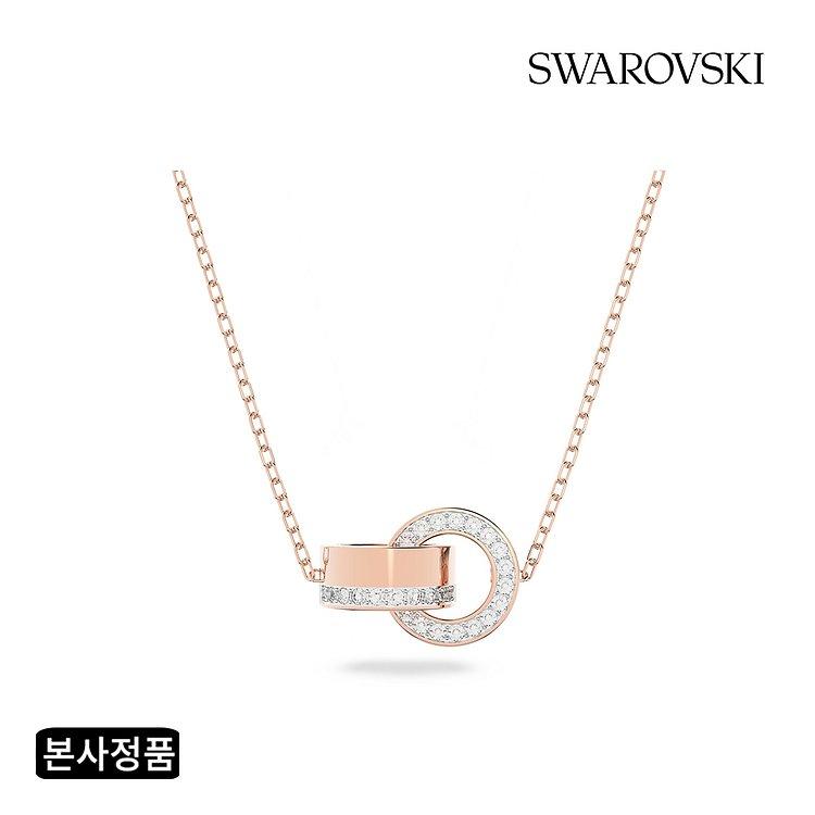 [스와로브스키/본사정품] Hollow 로즈골드 목걸이 5636496