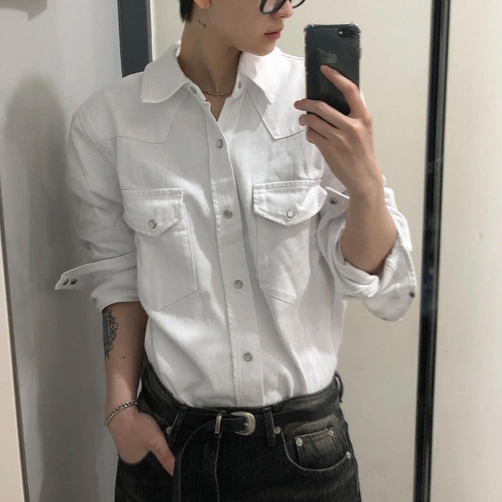 [남여공용] 포리스 웨스턴 셔츠 (2 color)