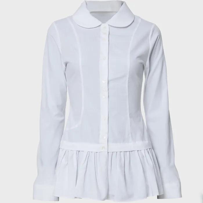Dani Frill Shirts (FL-188_White)