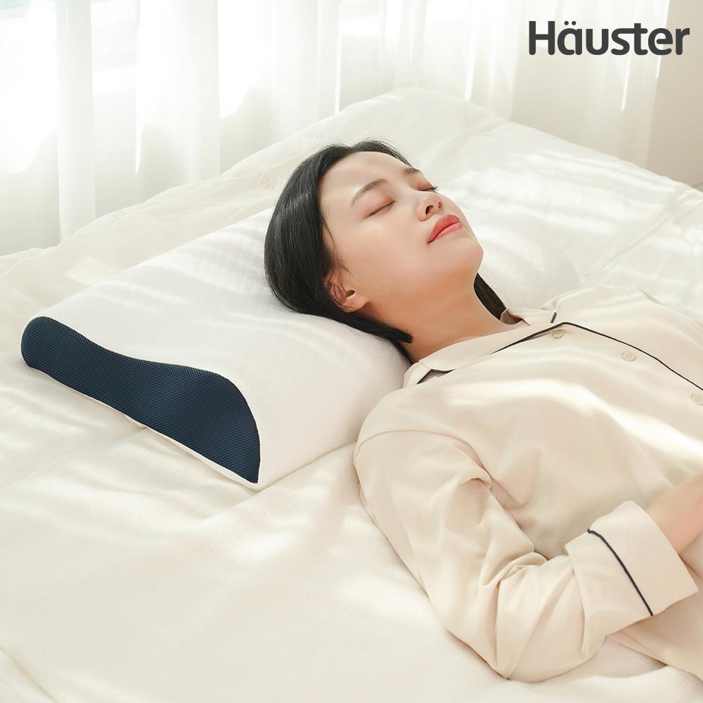 하우스터 낮은 수면 숙면 기능성 경추베개 중형