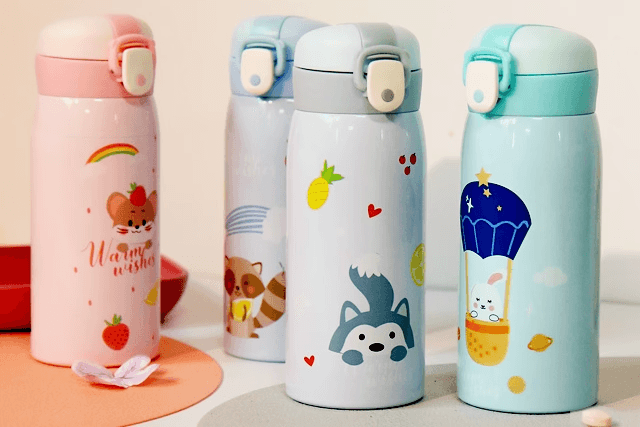 1+1 애니멀키즈 보온보냉병 350ml