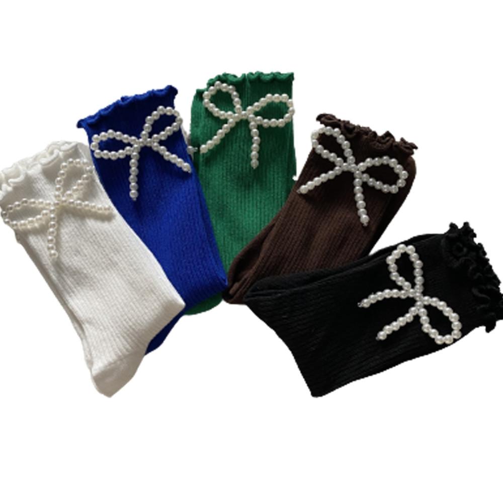 진주리본 양말(메이어드)