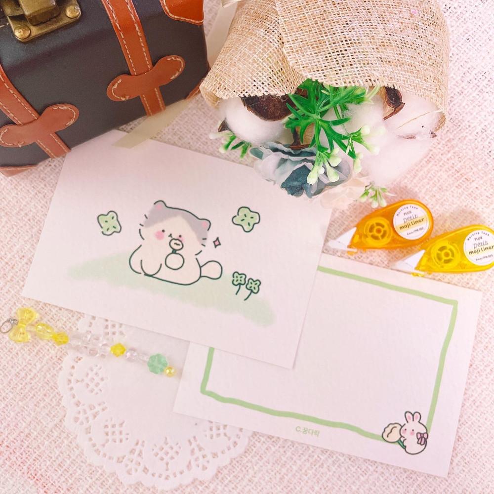 [꿈다락] 클로버 엽서