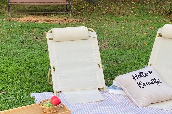 픽슈그로우  캠핑 피크닉 좌식체어 좌식의자 페스티벌 체어 접이식