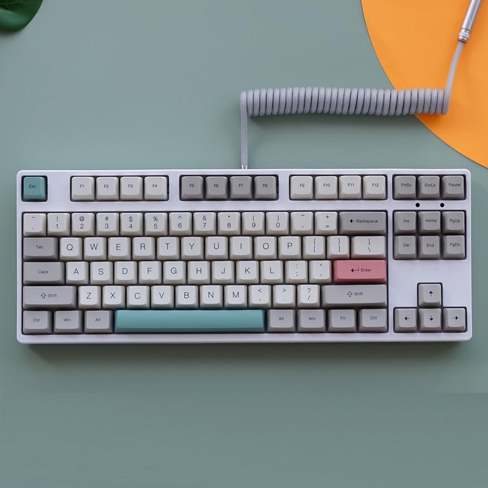페블온 9009 레트로 OEM 기계식 키보드 키캡 (135키)