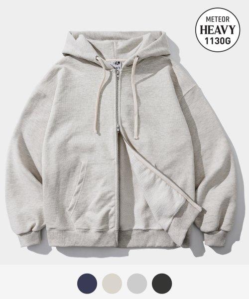 메테오 heavyweight 크럼블 후드집업 오트밀 SJHD1392