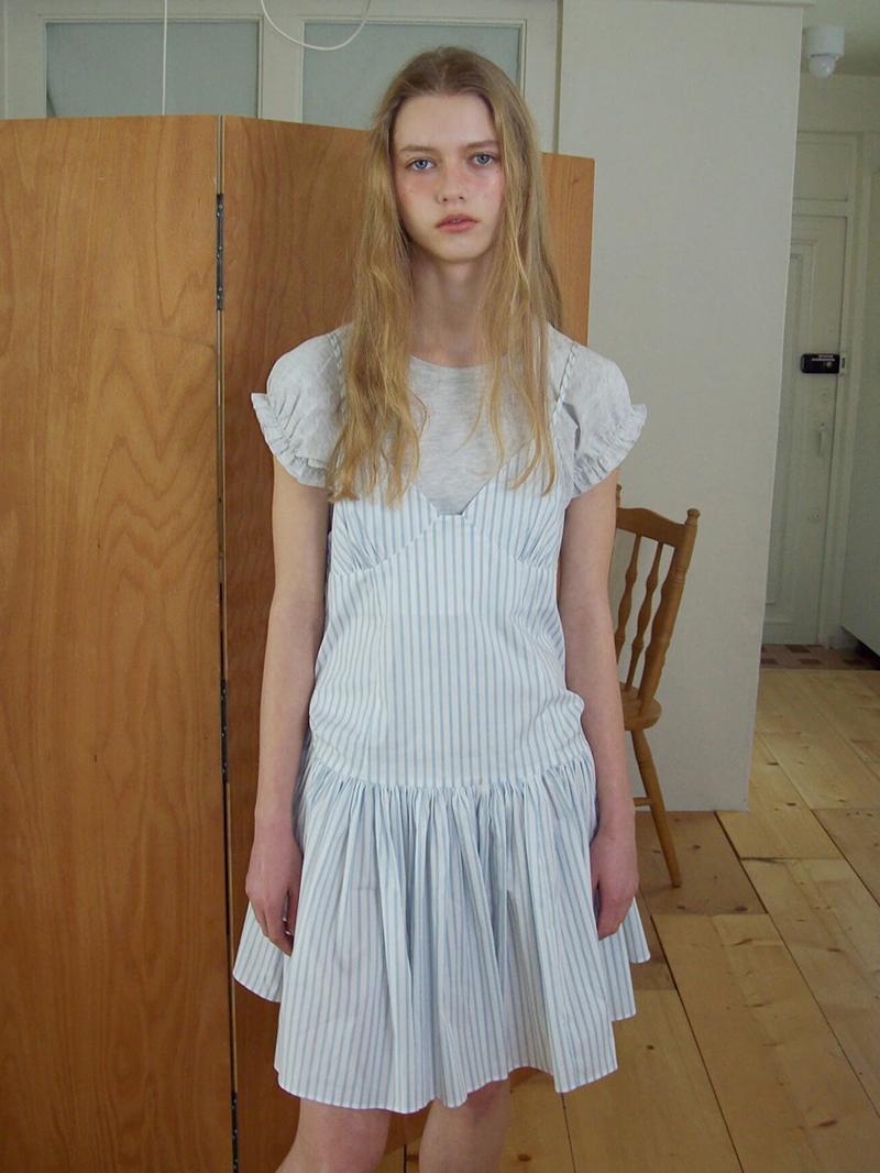 Suvi Strap Dress Striped