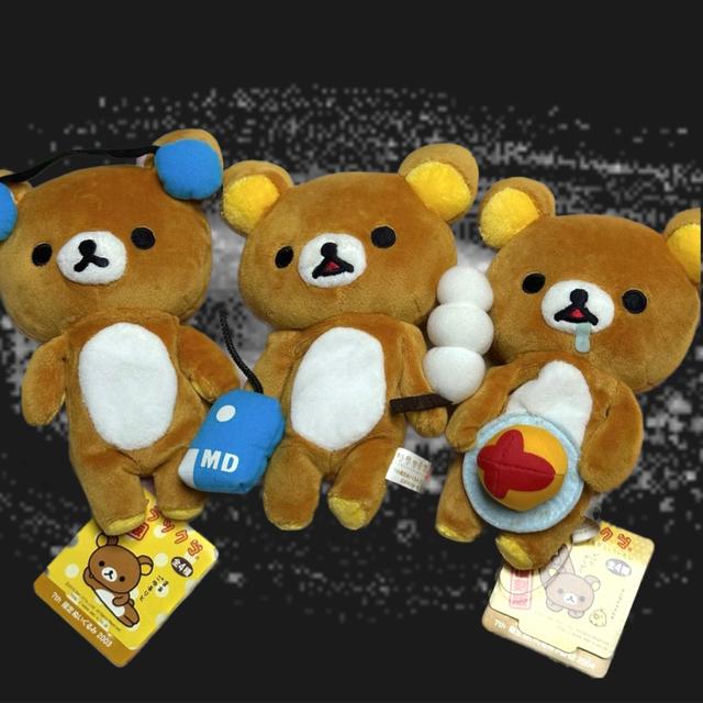 리락쿠마 リラックマ茶屋 3色団子ぬいぐるみXL - 위시버킷