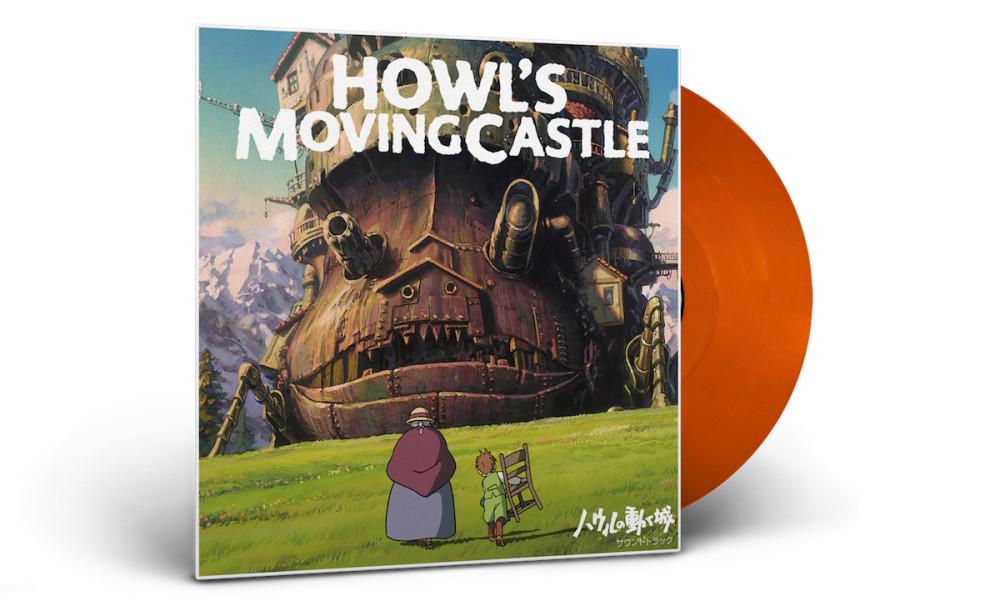 하울의 움직이는 성 OST LP 히사이시 조 Howl’s Moving Castle Limited clear orange 2 x Vinyl