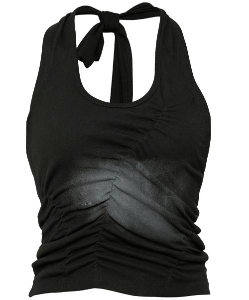 플레어업(FLAREUP)  Vanish Halterneck Top (FL-124_Black) - 사이즈 & 후기 | 무신사