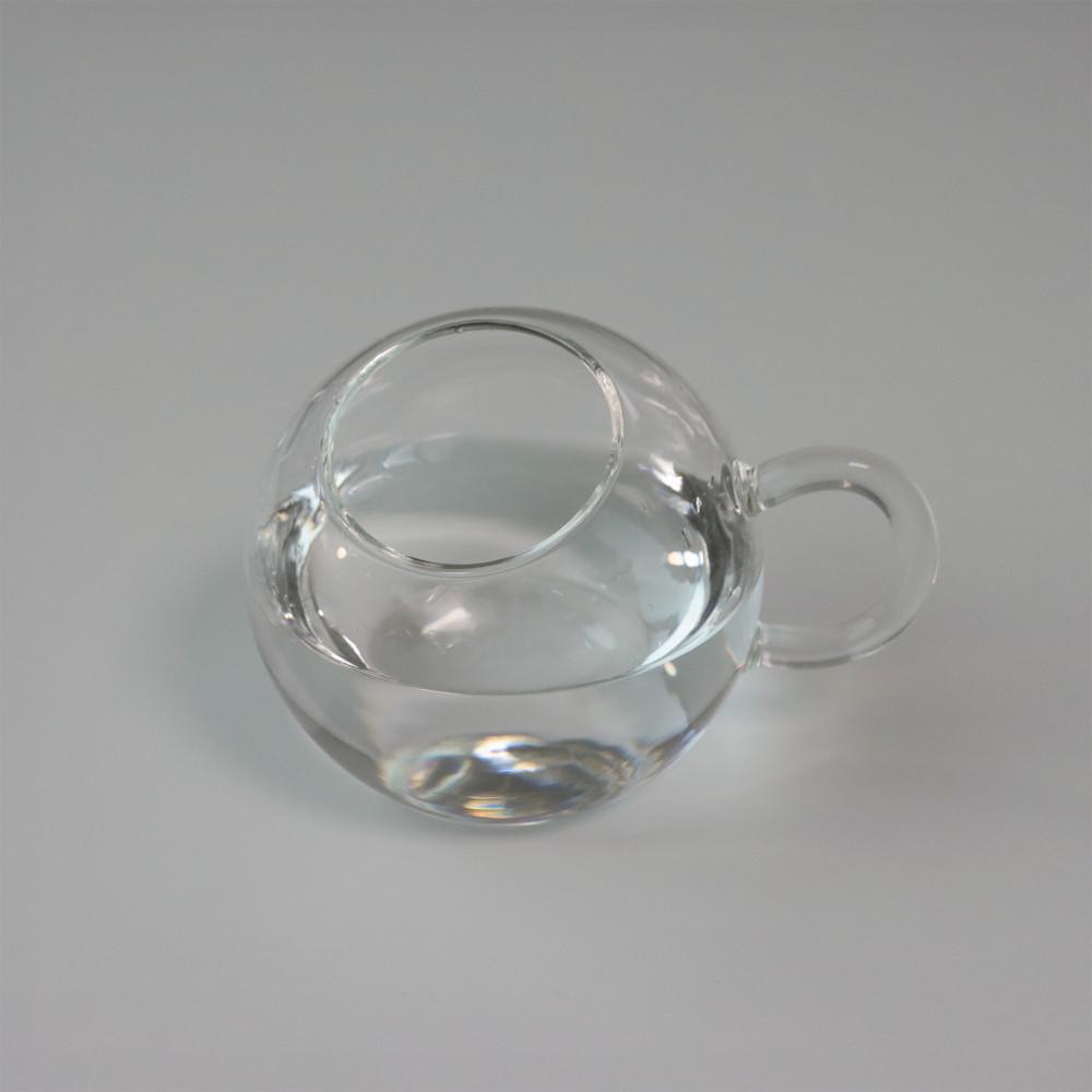 [구메구메] 달항아리 내열 유리 머그컵