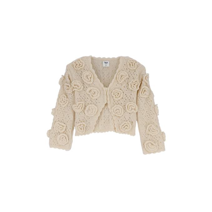 [TACH CLOTHING] 사마라 알파카 블렌드 크로셰 탑