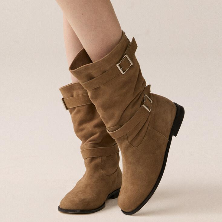 HEATHER HALF BOOTS_6color
