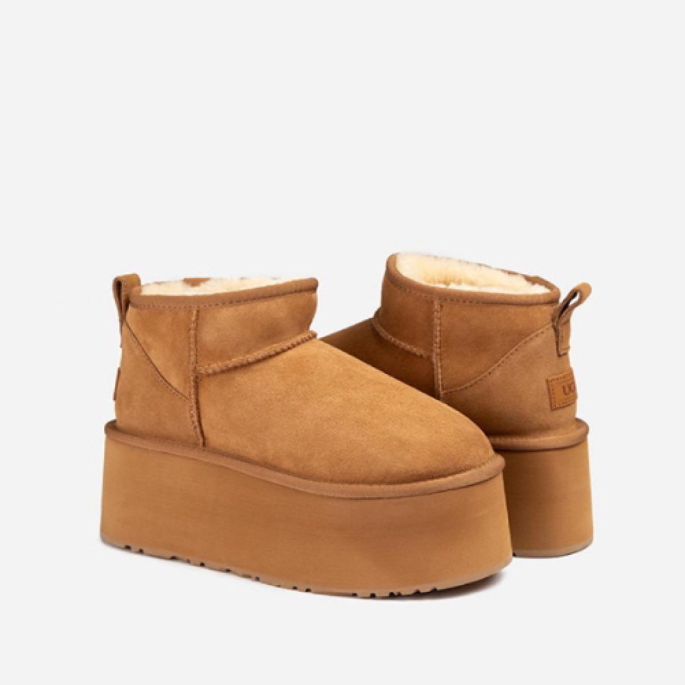 OZWEAR UGG 오즈웨어 플랫폼 울트라 미니 어그부츠 7CM