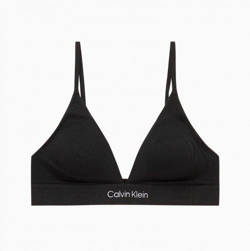 여성 엠보스드 아이콘 코튼 트라이앵글 브라_QF6990UB1