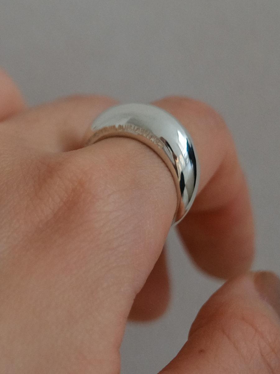 Blue label dome ring(Basic)