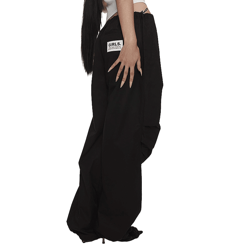 [OFTHEWHOLEHOUSE] [7월 중 순차 출고]Girls Wide Pants - Black