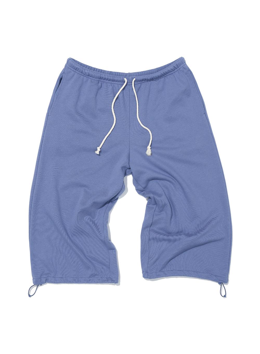 [WOMEN] PWC WIDE LEG MIDI SWEATPANTS_LAVENDER BLUE