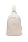 [예약발송] TWO-WAY MESH SLING BAG_CREAM