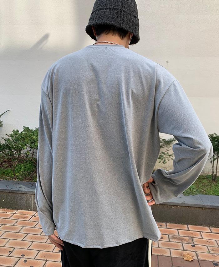 양기모 레이어드 긴팔티 (3color)