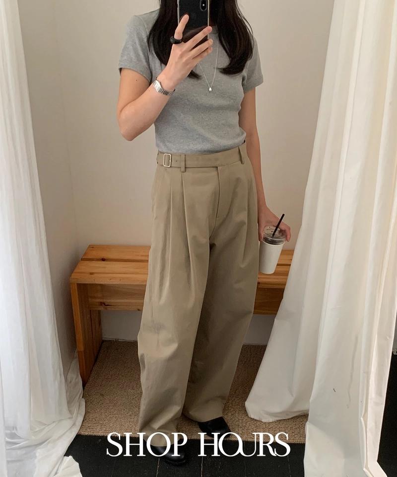 SHOP HOURS - [3차 - 연휴이후 순차배송, 아이 바로배송] (MADE) 구르카 코튼 벨트 PT