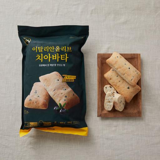 밀크앤허니 이탈리안 올리브 치아바타 960g