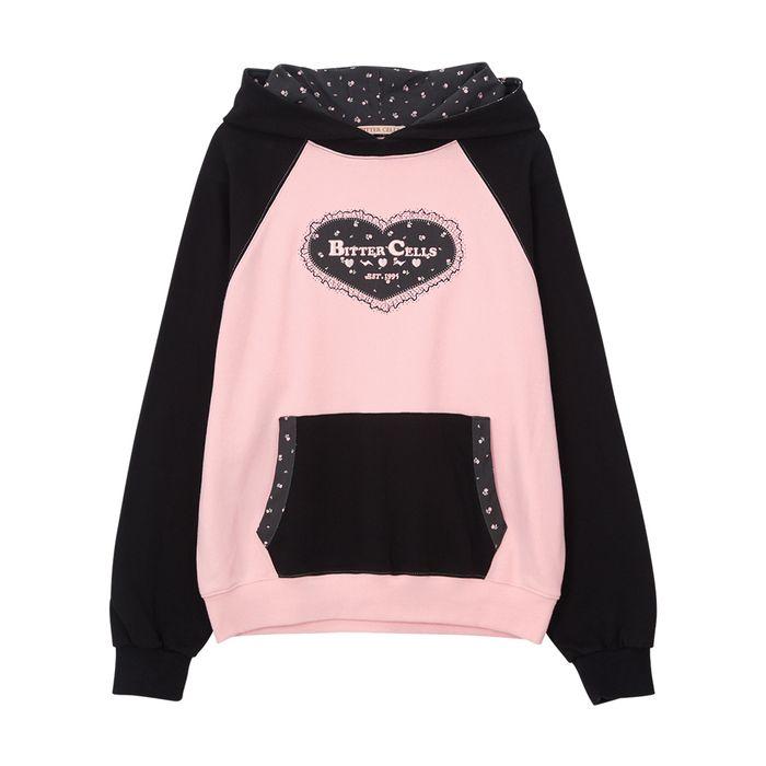 Vintage Diary Hoodie-Black