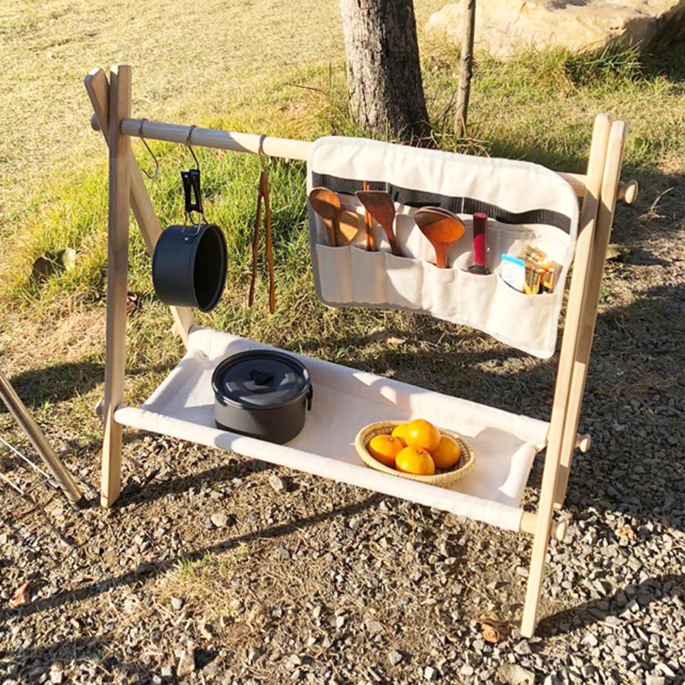 바누스 감성캠핑용품 우드 인디언 행어 행거