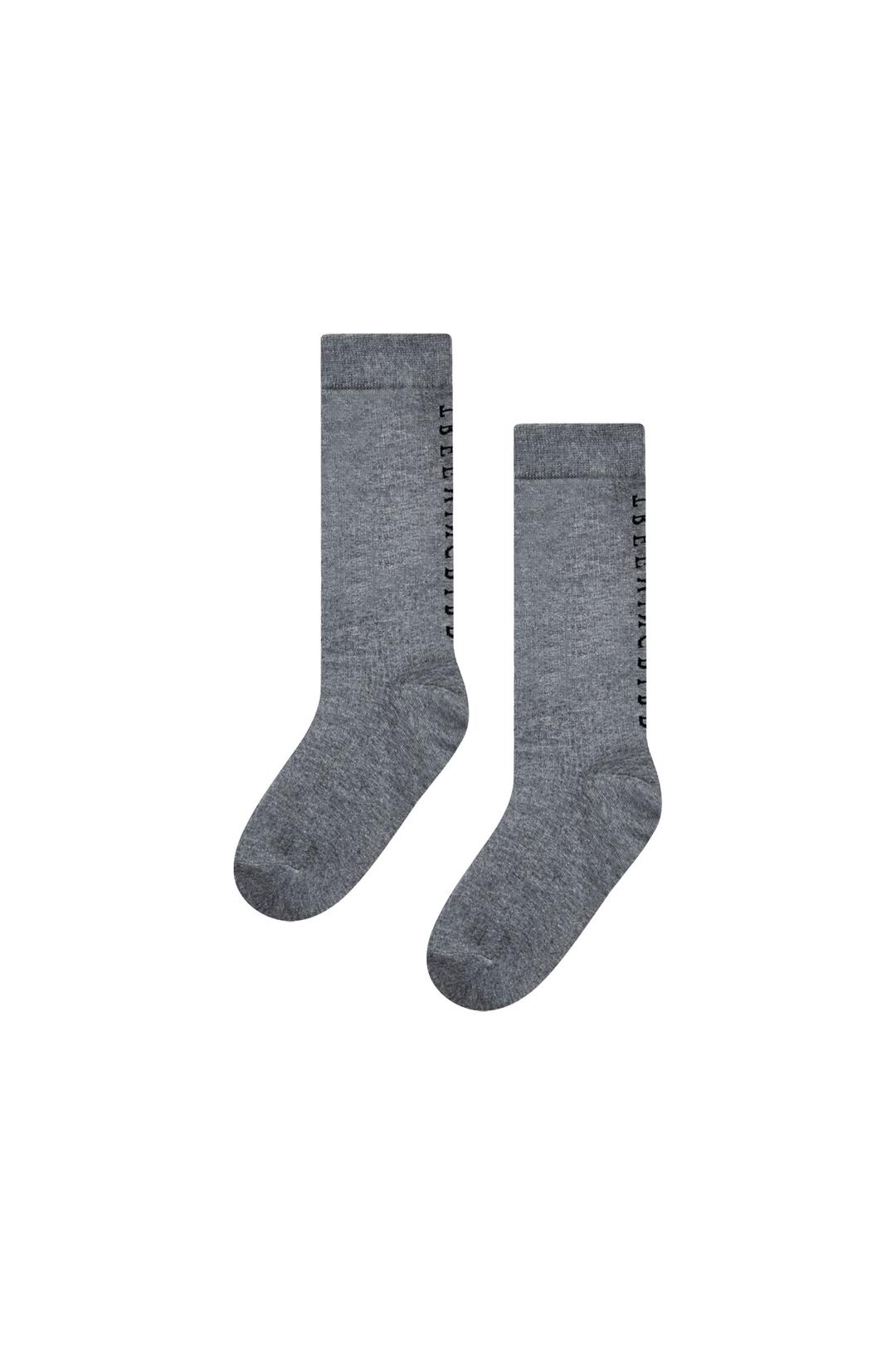 Logo Mid Socks [ Gray ]