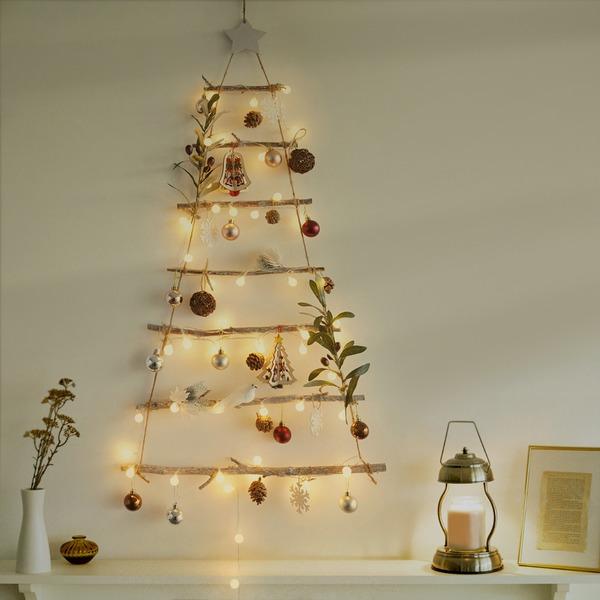 크리스마스 벽트리 풀세트 아델리 7단 건전지