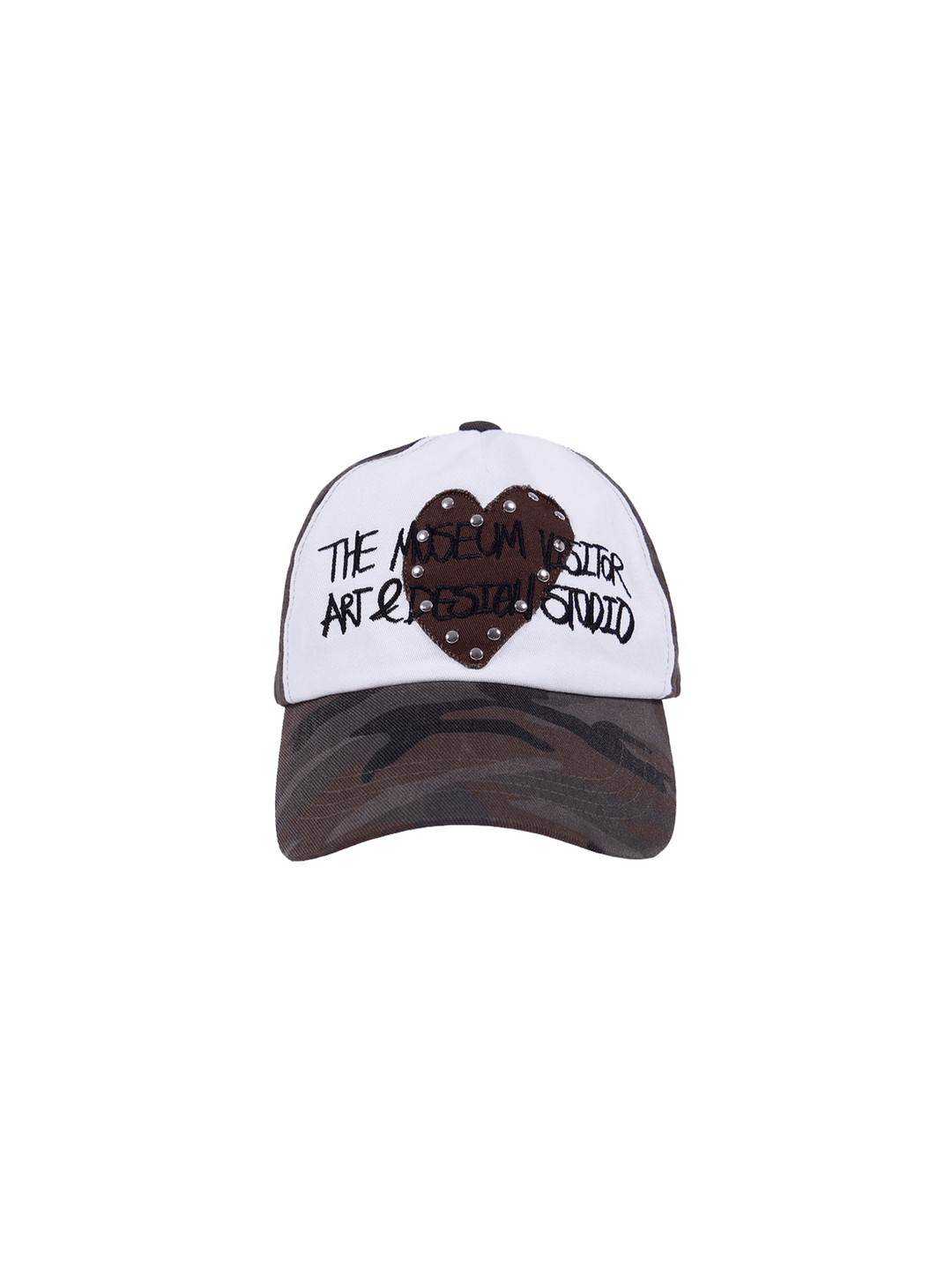 HEART PATCH STUD BALLCAP CAMO