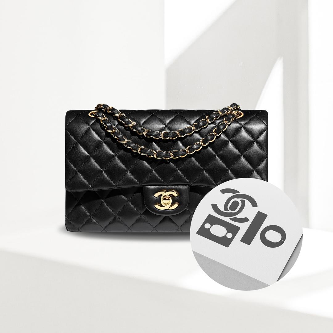 샤넬 클래식 미듐 플랩백(25.5cm) A01112 전용 금속 보호필름 3세트 (+부착키트)