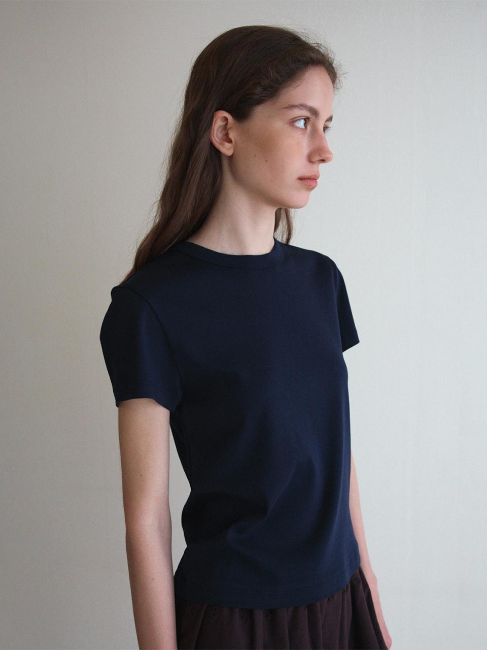Basic T-shirt-navy