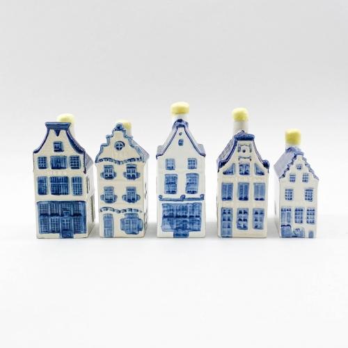 KLM 델프트 블루 하우스 5개 Set (1000018976)