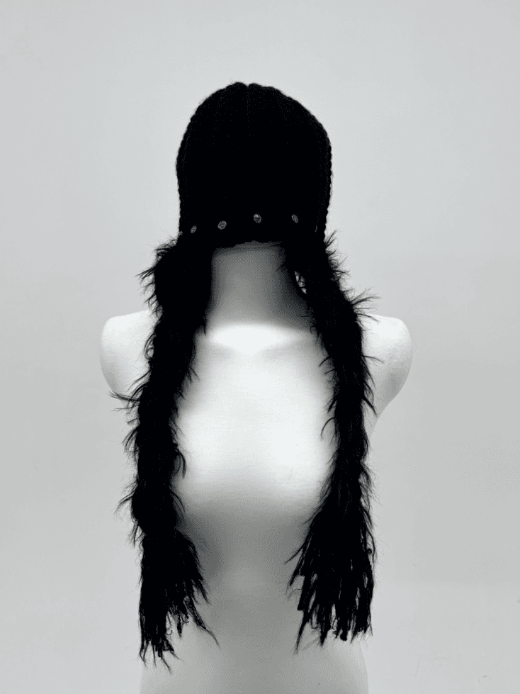 [HANDMADE] FLUFFY EAR BEANIE