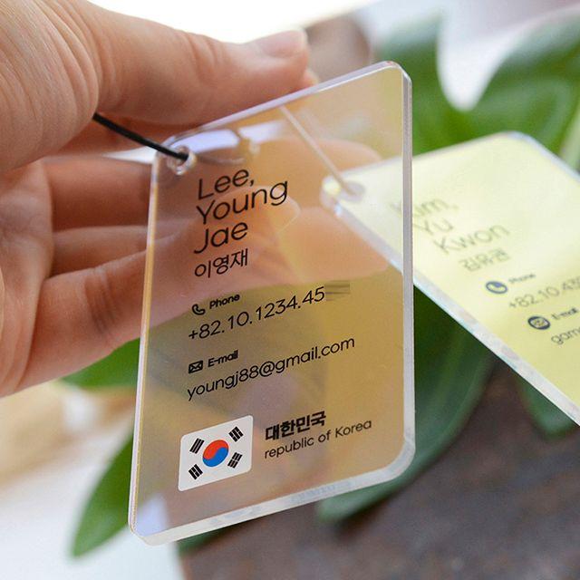 주문제작 네임택 네임텍 아빠 부모님 골프 선물  여행  캐리어 가방 골프 캐디 백 이름