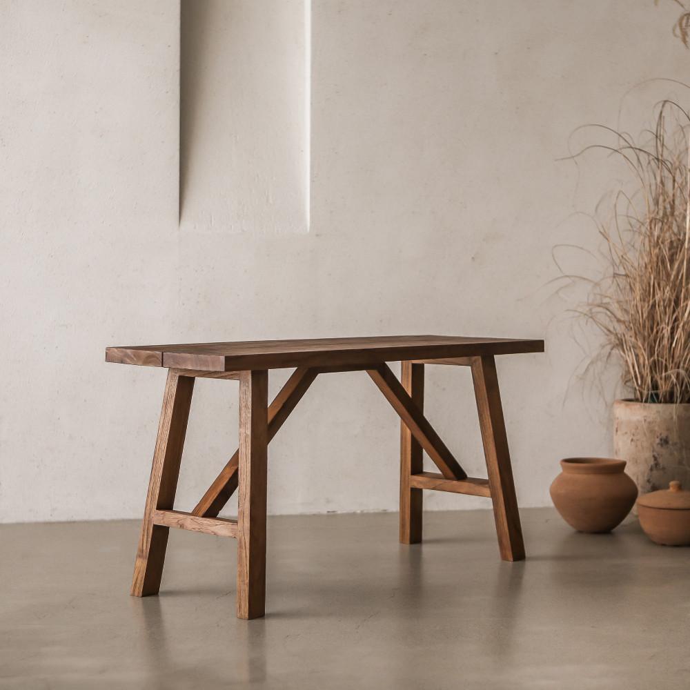 [ 9월 말 입고 예정 ] Owen Bench - 오엔 우드 고재 티크 벤치