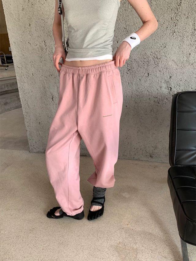 [SQUARE HOULEST] Relaxed Fit Cotton Blend Jogger Pants