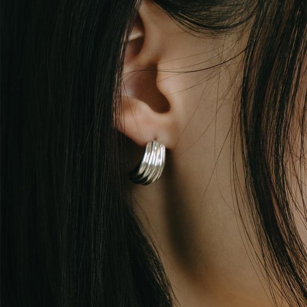 Layers of traces Earrings #1