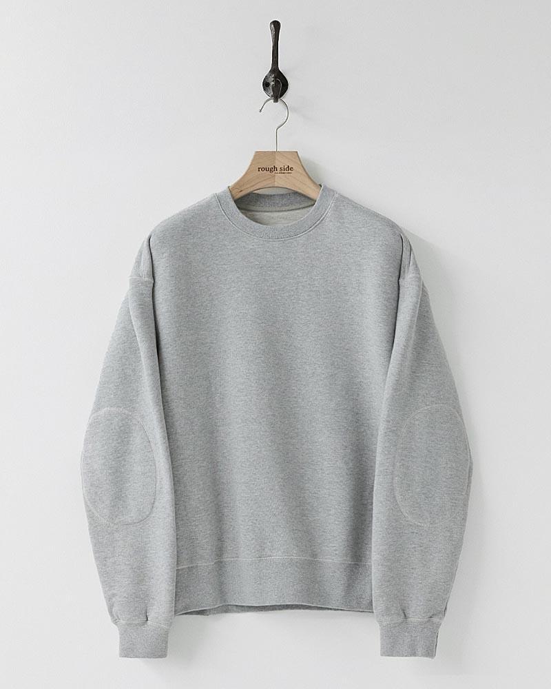 [ROUGH SIDE] OVERSIZED SWEAT SHIRT (M.GREY)