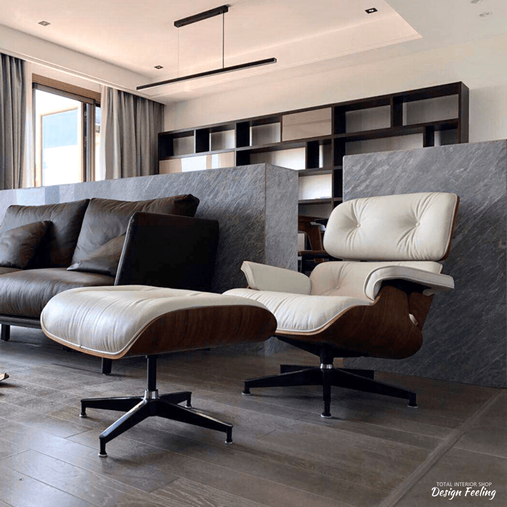 찰스 임스 의자 라운지 체어 무중력 1인용 독서 안락의자 암체어 휴식 문재인 의자