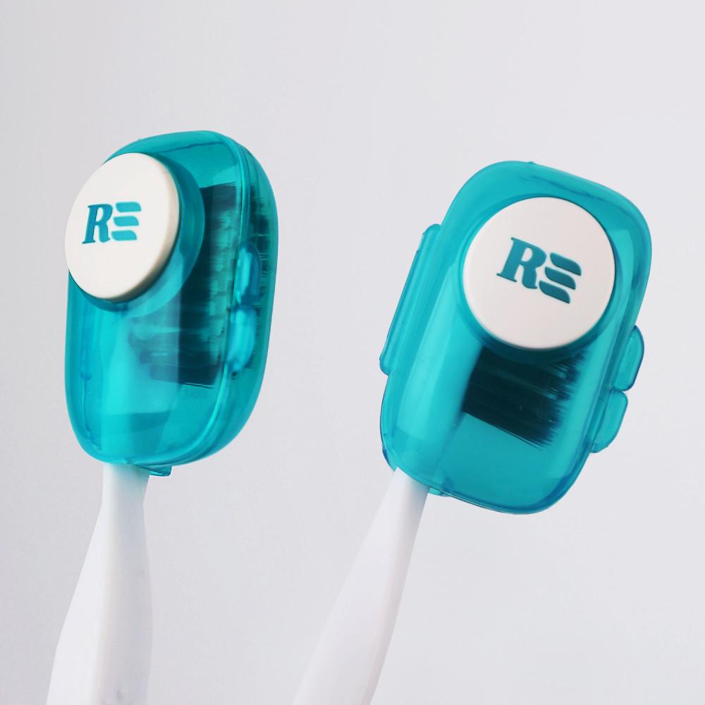 1+1 특허받은 리브러쉬 모프(MOF) 휴대용 칫솔살균기 (화이트+화이트)