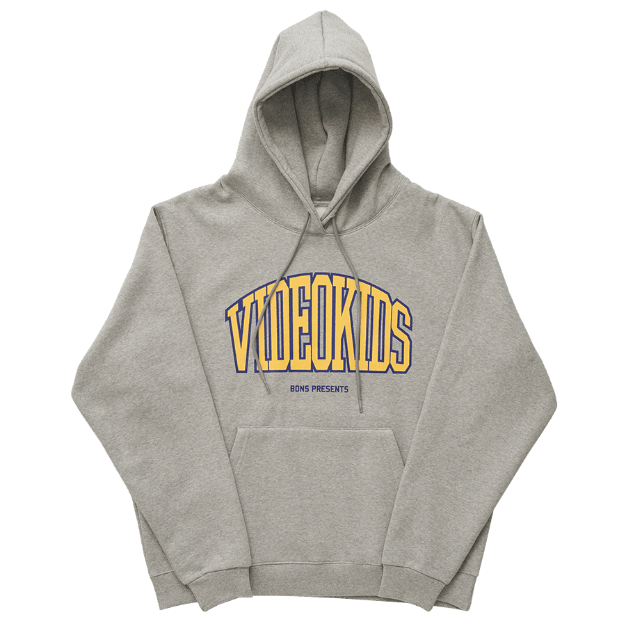 VIDEOKIDS HOODIE-GREY