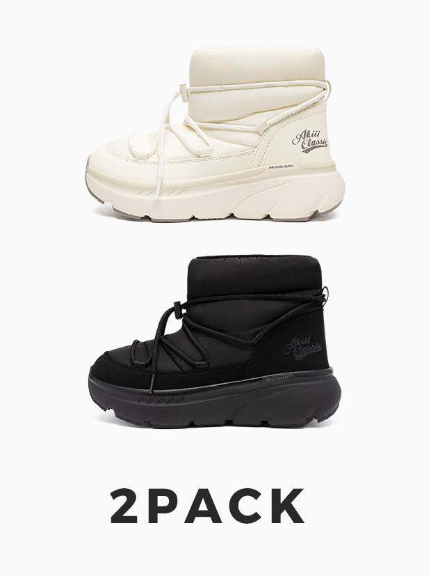 [2pack] Icelynn recovery padded boots