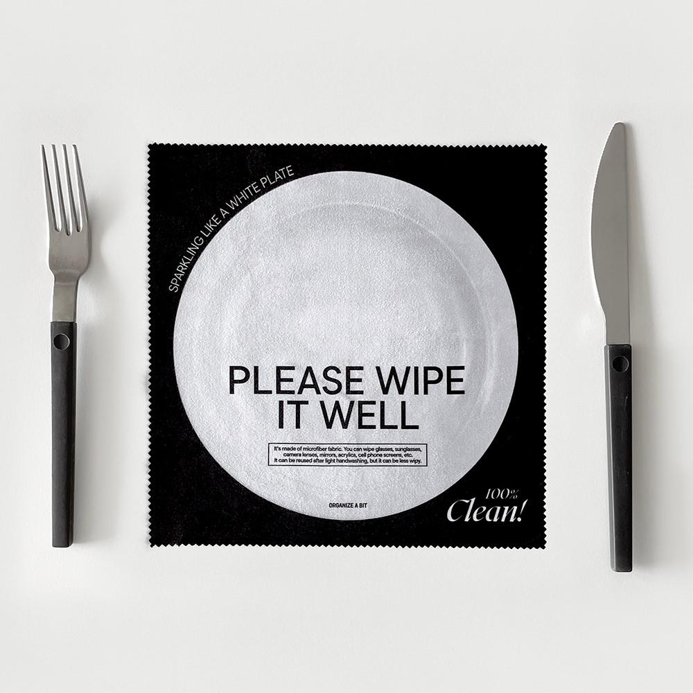 plate cleaning cloth 안경닦이 안경천