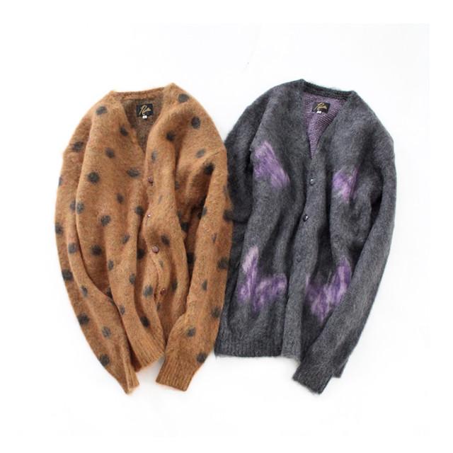 니들스 모헤어 가디건 NEEDLES