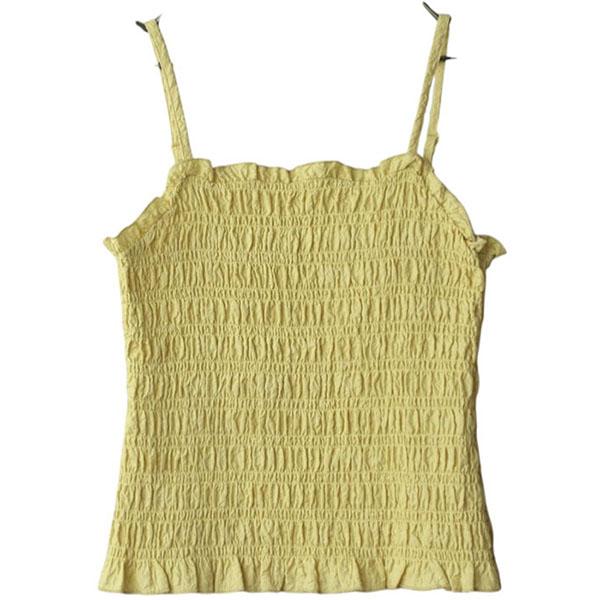 LINOLUCE빈티지플리츠뷔스티에탑 / Women M