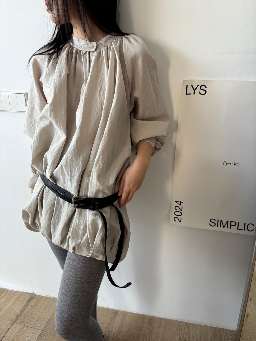 ront shirring blouse (2color)