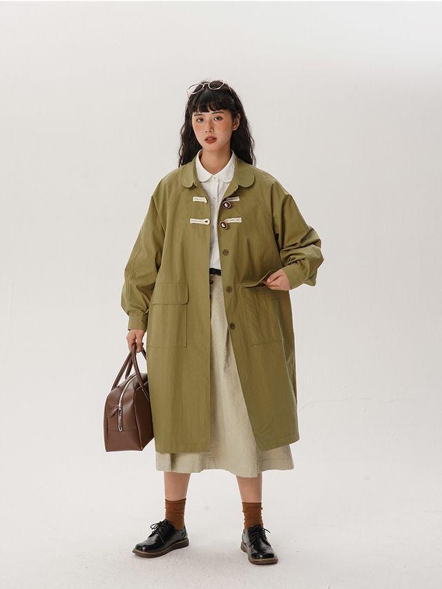 ODDMAKER 더플버튼 트렌치코트 (3 컬러)