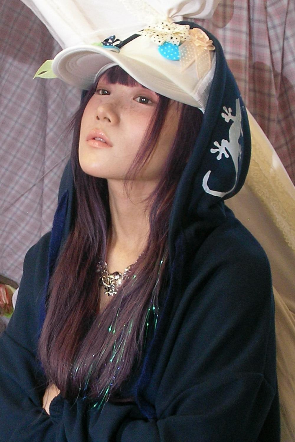 Dozzing hooded zip-up (  Navy )